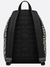 Oblique Rider Backpack Black Beige - DIOR - BALAAN 4