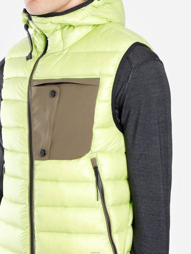 Goggle Lens Hooded Vest Green - CP COMPANY - BALAAN 6