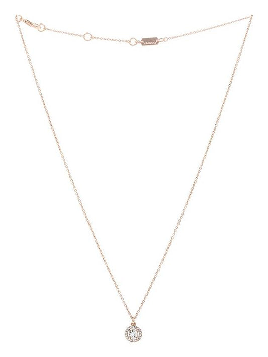 Halo Pave Stud Necklace C9326 ROSE GOLD - COACH - BALAAN 1