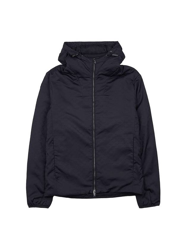All over jacquard hooded jacket 8N1BN4 1NHQZ F052 - EMPORIO ARMANI - BALAAN 2