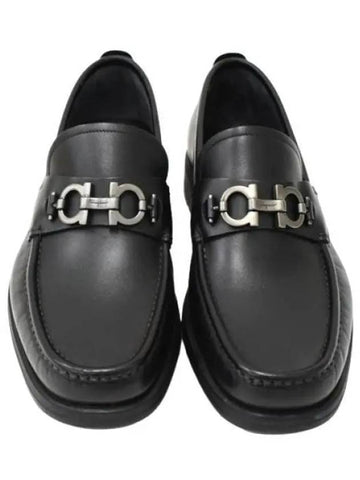 Ferragamo Gancini Men s Moccasins Foot Ball EEE DAVID NERO 0671792 - SALVATORE FERRAGAMO - BALAAN 1