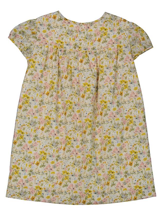 Bonpoint Girls Alinda Liberty Fabric Floral Print Dress, Size 4Y - BONPOINT - BALAAN 2