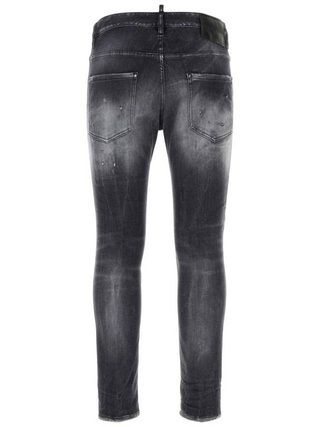 Skater Distressed Jeans Grey - DSQUARED2 - BALAAN 3