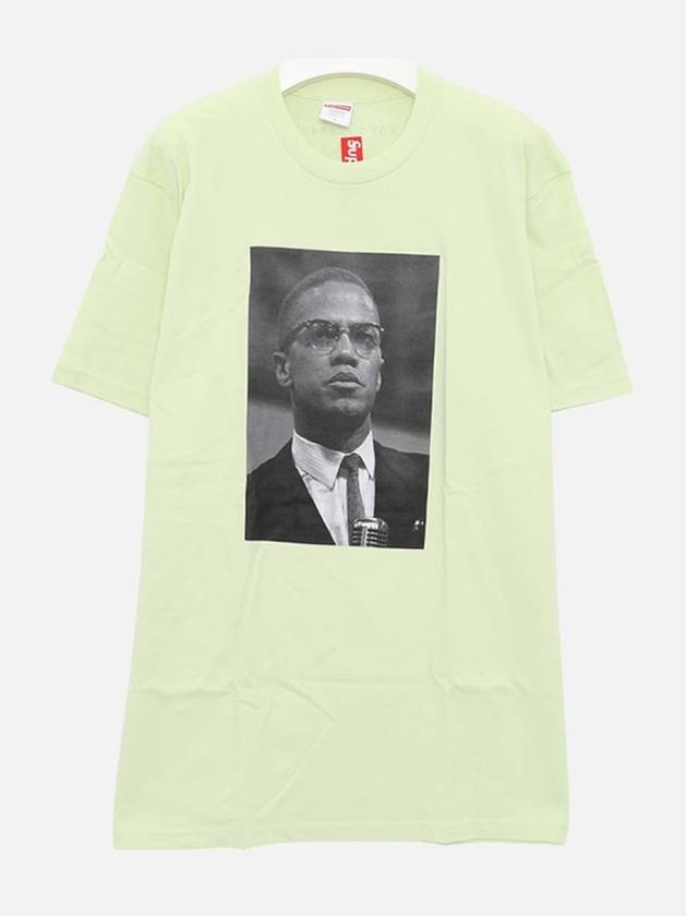 SS22T68 MINT Malcolm X T Shirt - SUPREME - BALAAN 1