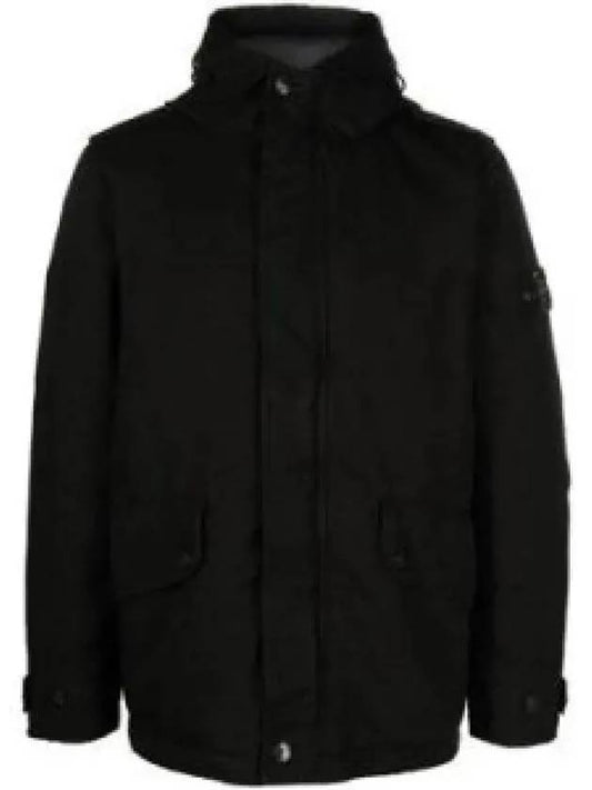 David-TC Down Short Parka Black - STONE ISLAND - BALAAN 2