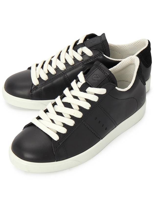 Street Lite Low Top Sneakers Black - ECCO - BALAAN 2