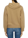 Atlanta Knit Hoodie Camel - MAX MARA - BALAAN 5