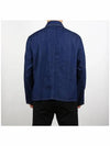 Pocket Workwear Denim Jacket Navy - LOEWE - BALAAN 4