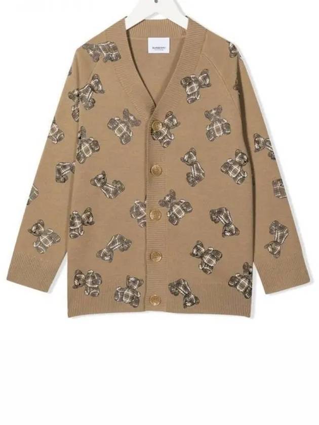 Kids Cardigan 8056973 A7026 ARCHIVE BEIGE - BURBERRY - BALAAN 2