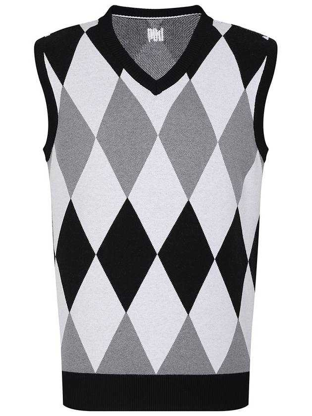 Argyle V-neck VestHE1MSV001 - HOLIC&PLAY - BALAAN 4