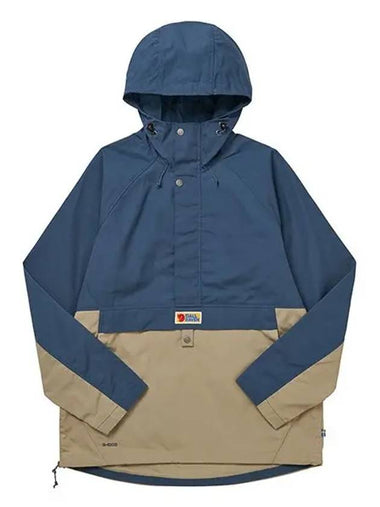 87008 520 195 Vardak Anorak Uncle Blue Sand Stone Men s Jacket - FJALL RAVEN - BALAAN 1