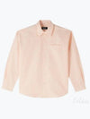 Boyfriend Long Sleeve Shirt Pink - A.P.C. - BALAAN 2