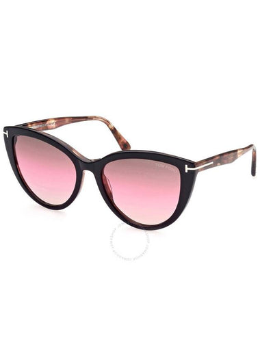 Tom Ford Isabella Sand Pink Gradient Cat Eye Ladies Sunglasses FT0915 05F 56 - TOM FORD - BALAAN 1