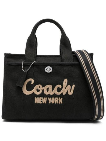 Cargo 26 Tote Bag Black - COACH - BALAAN 1