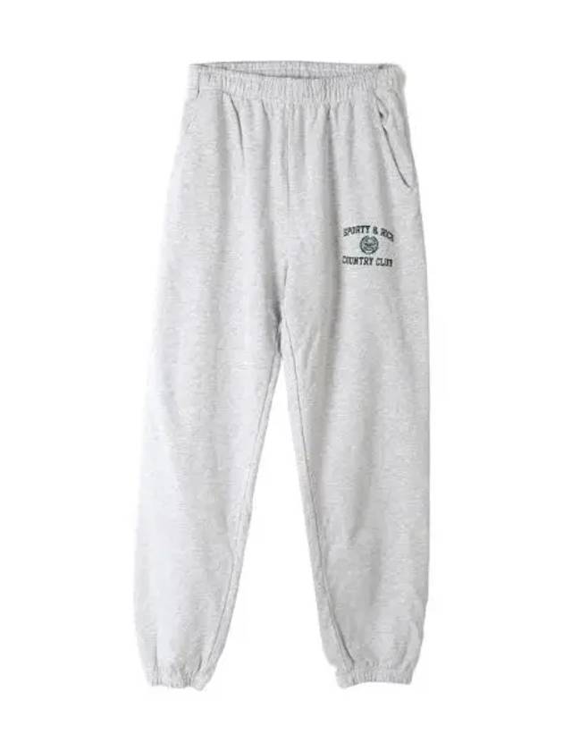 Varsity Crest Sweatpants Pants Women s Training - SPORTY & RICH - BALAAN 1