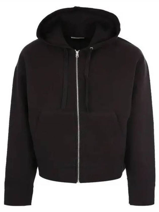 Ulviscos black hooded zip up 270718 - AMI - BALAAN 1