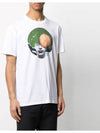 Soul Planet Short Sleeve T-Shirt White - VALENTINO - BALAAN 5