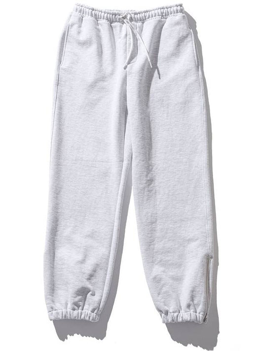 Excella zipper semi-wide jogger pants 1% gray - GRAN TURISMO - BALAAN 2