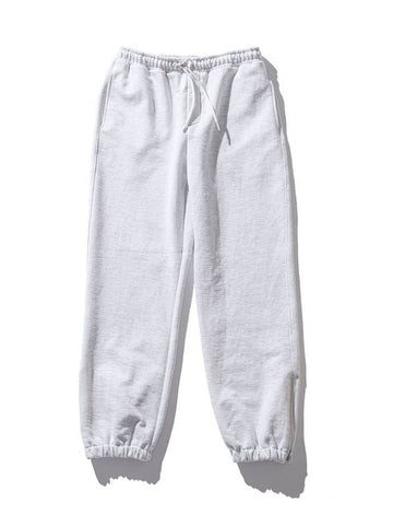 Excella zipper semi-wide jogger pants 1% gray - GRAN TURISMO - BALAAN 1