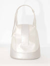 Lanterne Large Shoulder Bag Cool Cream - ECLAAIRE - BALAAN 1