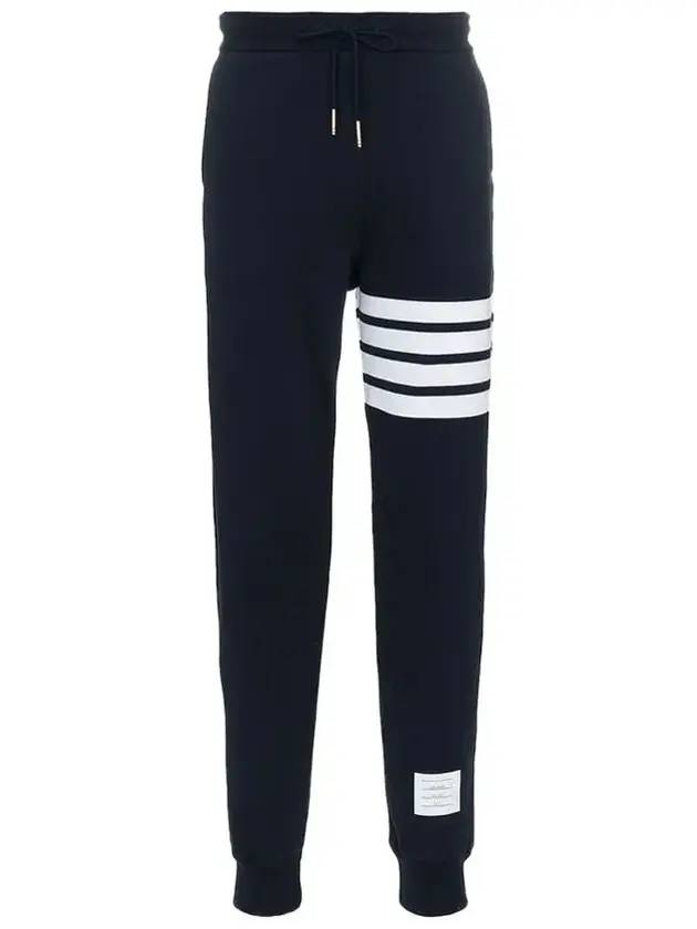 Men's Classic Loopback Engineered 4 Bar Classic Sweatpants Navy - THOM BROWNE - BALAAN 1