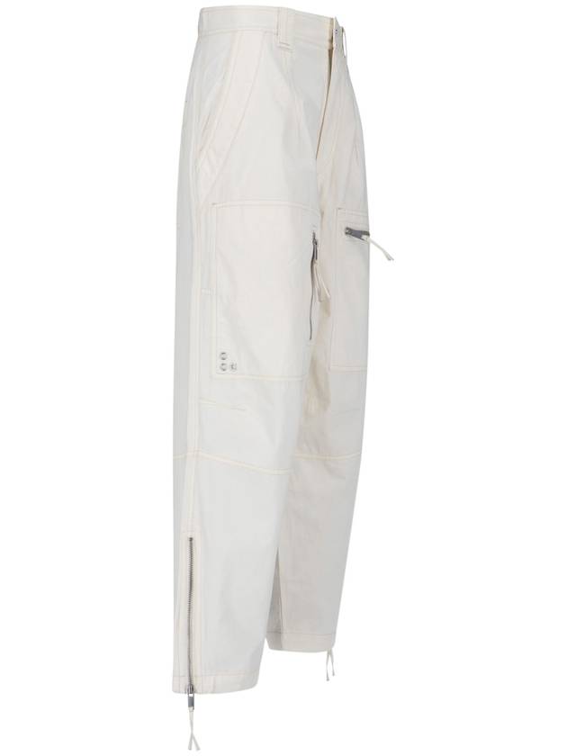 MARANT ETOILE Trousers White - ISABEL MARANT - BALAAN 3