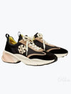 Good Luck Trainer Low Top Sneakers Black - TORY BURCH - BALAAN 2