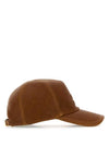 Nappa Leather Ball Cap Brown - MIU MIU - BALAAN 3