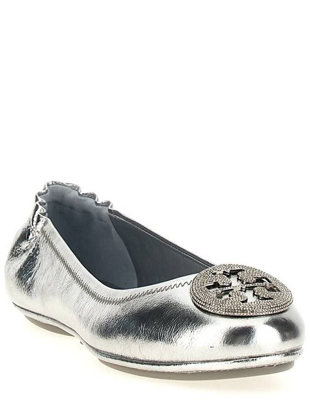 Minnie Travel Ballet Silver - TORY BURCH - BALAAN 3