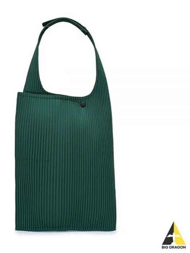 Pleated Shoulder Bag Green - ISSEY MIYAKE - BALAAN 2