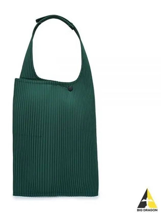 Pleated Shoulder Bag Green - ISSEY MIYAKE - BALAAN 2