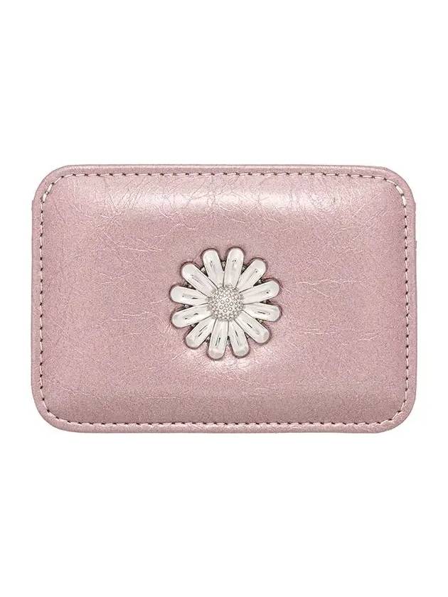 Daisy Slim Mini Transportation Card Wallet Rose Gold - LE MASQUE - BALAAN 2