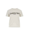 Classic Embroidered Curb Short Sleeve T-Shirt White - LANVIN - BALAAN 2