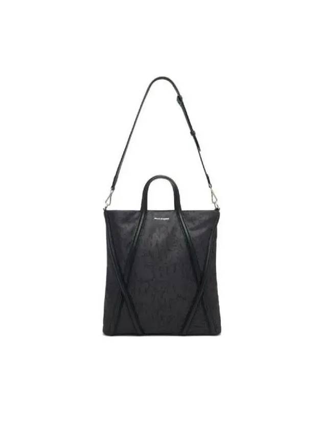 24 ss The Harness Tote Bag 774767 1AAQ0 1000 B0230969549 - ALEXANDER MCQUEEN - BALAAN 4