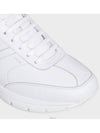 Runner CR02 Calfskin Lace-Up Low Top Sneakers White - CELINE - BALAAN 6