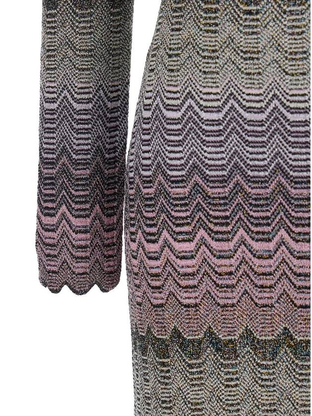 Multicolor Greek" Chevron With Lurex 14 Gg" - MISSONI - BALAAN 3