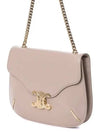 Chain Besace Triomphe Leather Shoulder Bag Beige - CELINE - BALAAN 2