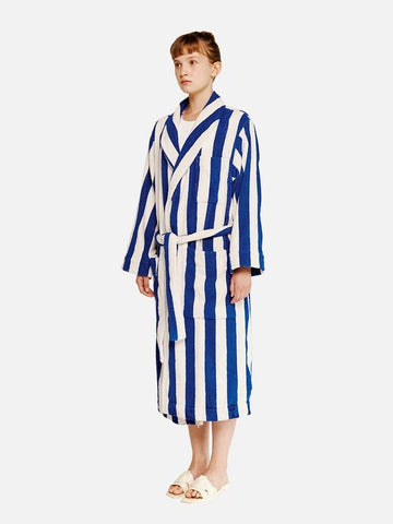 Terry Robe Blue White - PILY PLACE - BALAAN 1