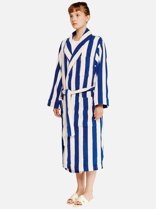 Terry Robe Blue White - PILY PLACE - BALAAN 1