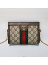 Ophidia GG Supreme Mini Chain Shoulder Bag 602676 - GUCCI - BALAAN 2