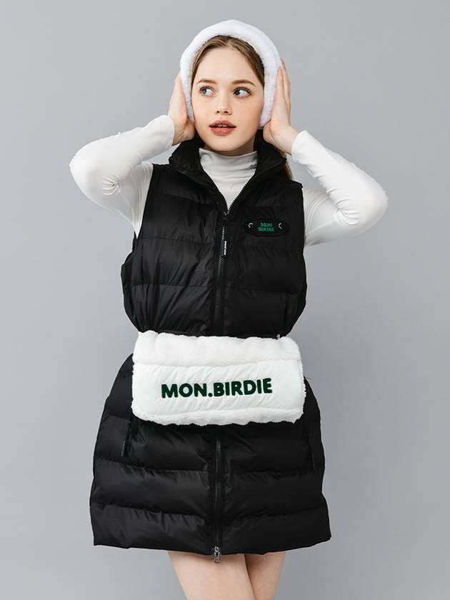 Padded dress & vest BLACK - MONBIRDIE GOLF - BALAAN 1