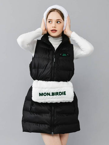 Padded dress & vest BLACK - MONBIRDIE GOLF - BALAAN 1