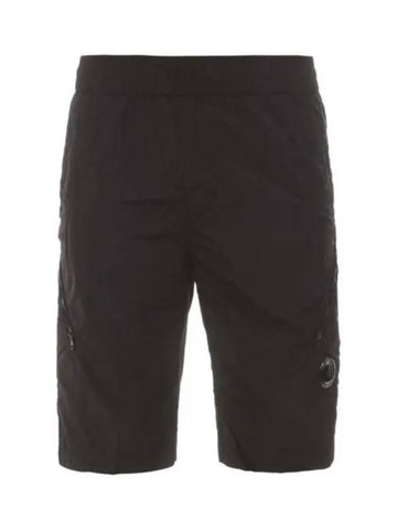 Lens Pocket Polyamide Shorts Black - CP COMPANY - BALAAN 1