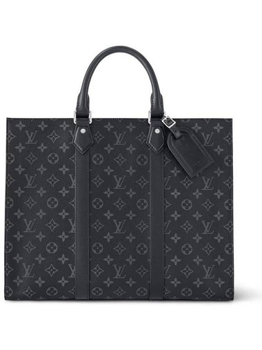 Sac Plat 24H Tote Bag Black - LOUIS VUITTON - BALAAN 1