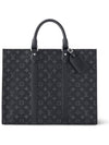 Sac Plat 24H Tote Bag Black - LOUIS VUITTON - BALAAN 1