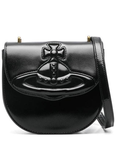 Jodie Saddle Cross Bag Black - VIVIENNE WESTWOOD - BALAAN 1