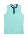 Golf Leya Sleeveless Aruba Blue - J.LINDEBERG - BALAAN 2