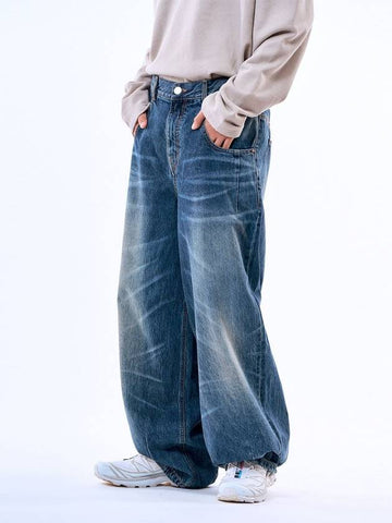 PLG balloon wide denim pants - PHILOGRAM - BALAAN 1