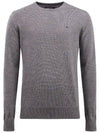 Men's Lyle True Merino Knit Top Grey - J.LINDEBERG - BALAAN 2