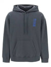 MM6 Margiela number logo hood dark gray SH2GU0005M25003855 - MAISON MARGIELA - BALAAN 2